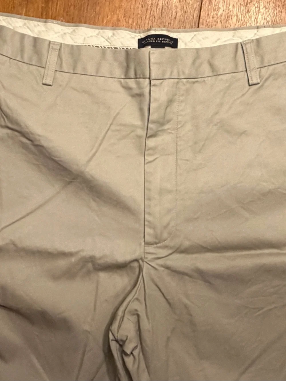 Banana Republic Men’s Chinos in Light Khaki